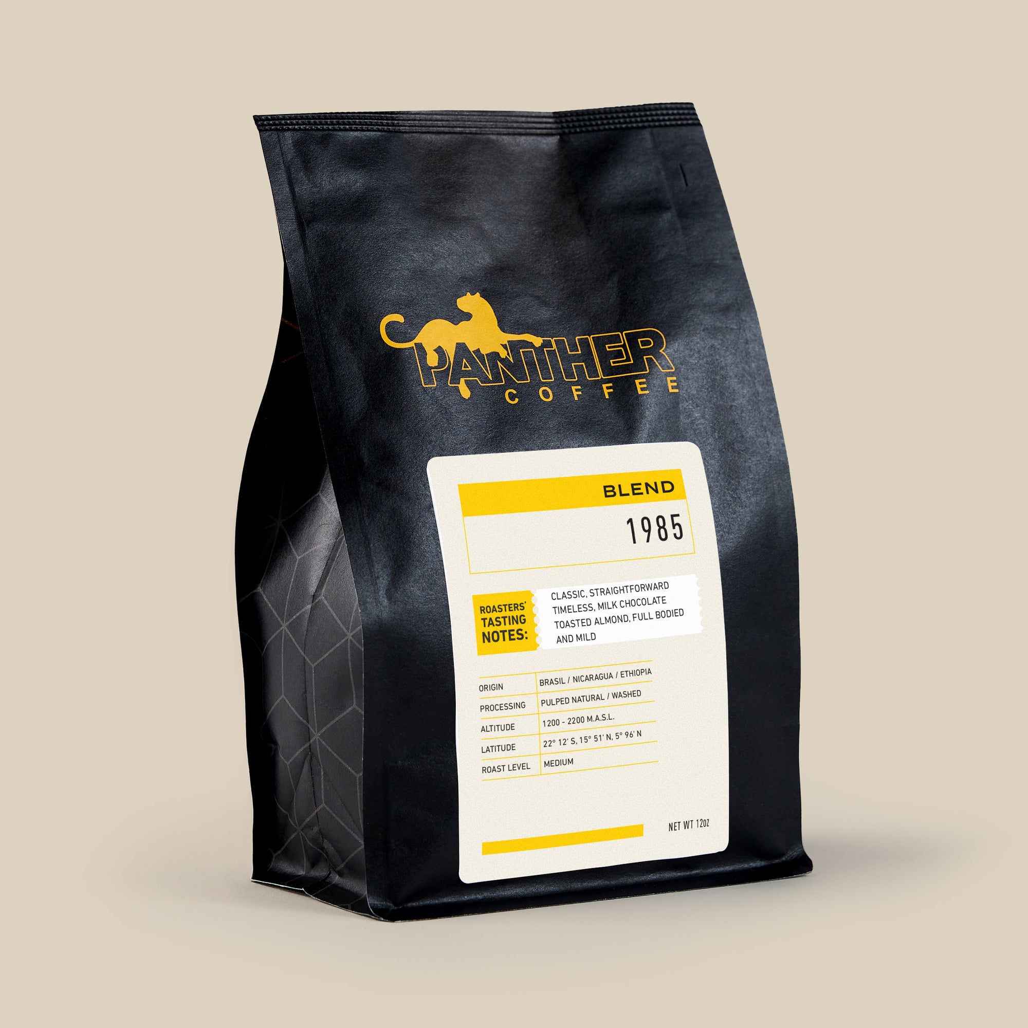1985 ESPRESSO - Panther Coffee Blend