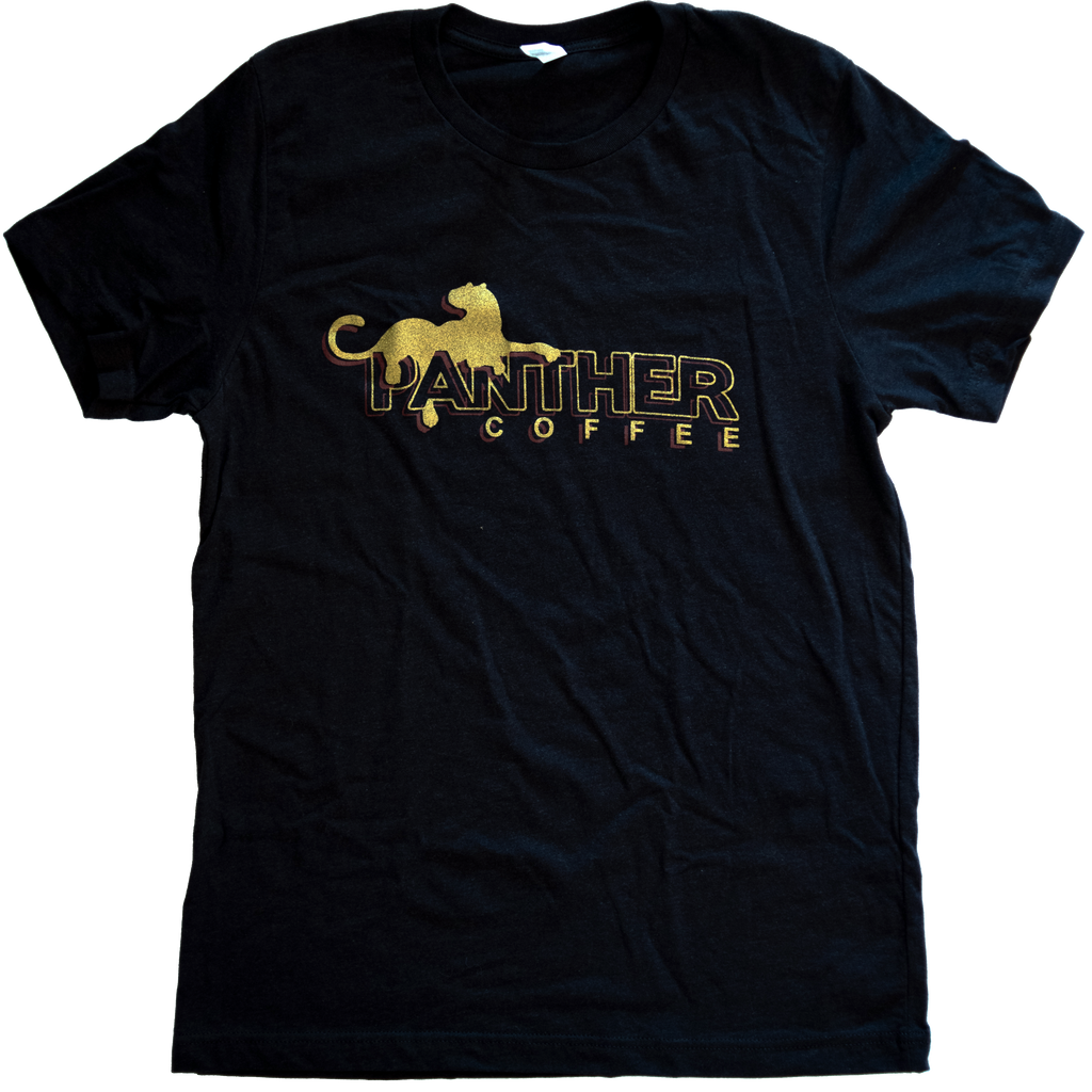 Panther Coffee Roaster's Shirt, "Offset Logo Tee"