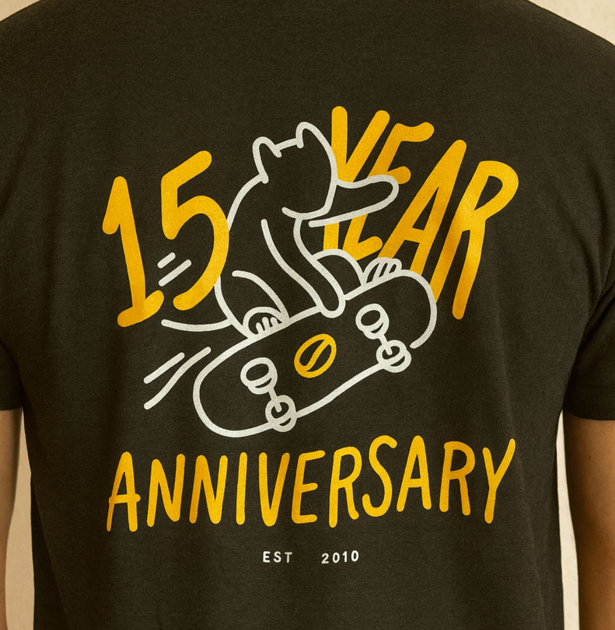 Panther Coffee 15th Year Anniversary Tee