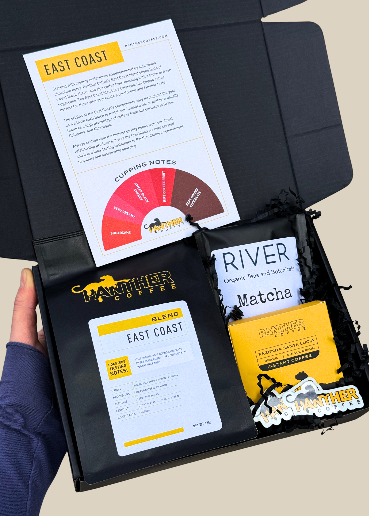 Signature Gift Box - Panther Coffee & River Organics Matcha