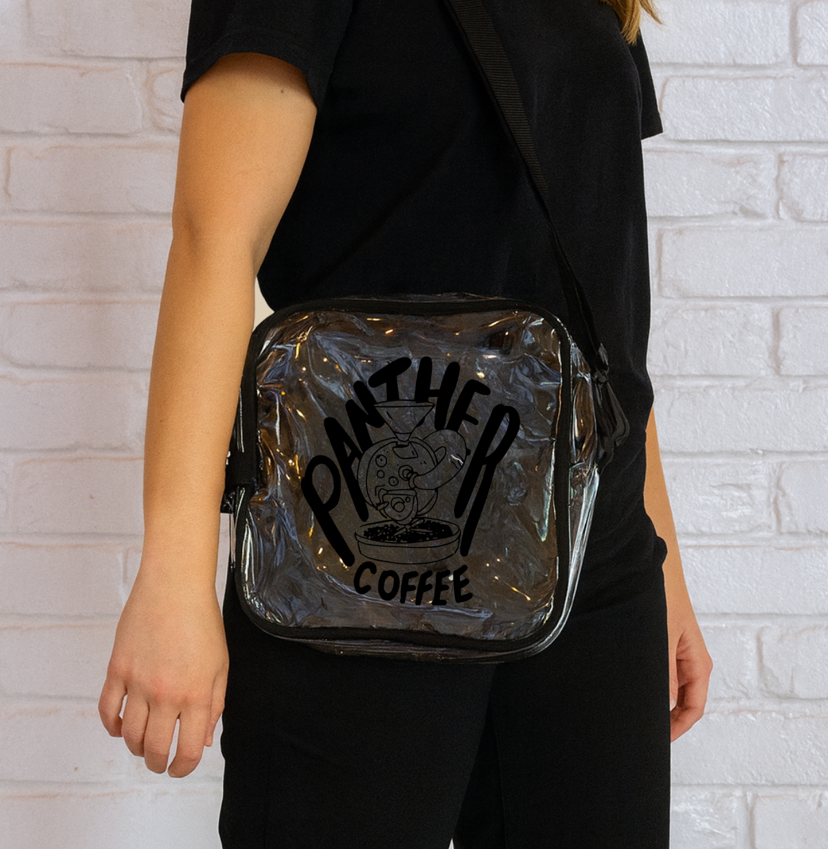 15th Year Anniversary Clear Crossbody Bag