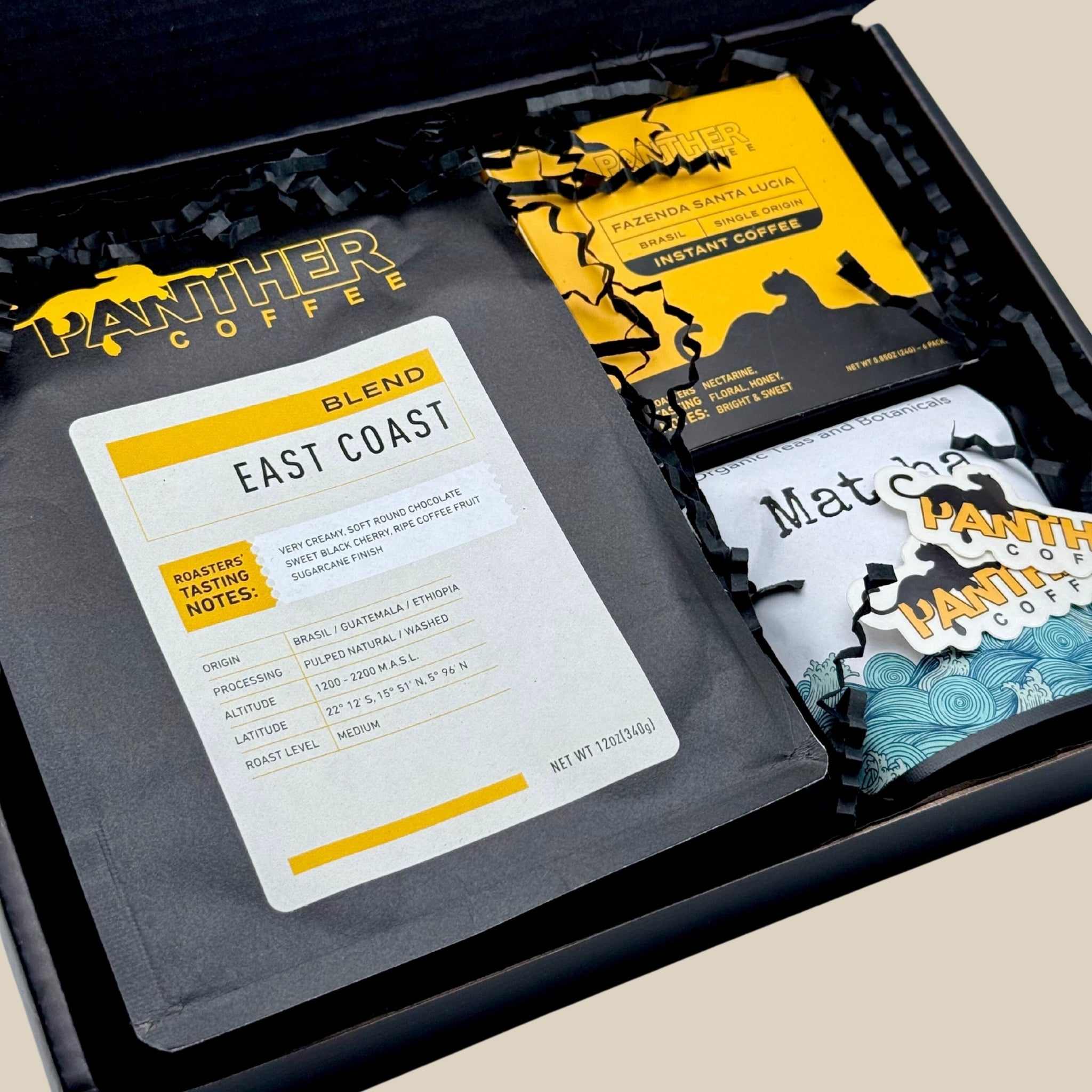 Signature Gift Box - Panther Coffee & River Organics Matcha