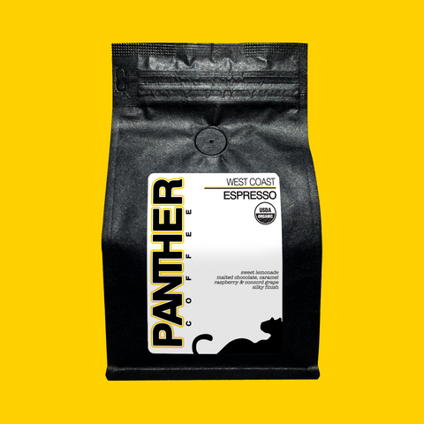 WEST COAST ESPRESSO - Panther Coffee Blend (USDA Organic)